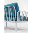 Poltrona Komodo Nardi Outdoor Bianco Adriatic Sunbrella® dettaglio