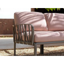 Poltrona Komodo Nardi Outdoor Tortora Rosa Quarzo 