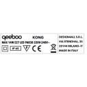 Kong Lamp Qeeboo specifiche