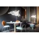 La Belle Étoile Suspension Large lampada a sospensione White Slamp ambientazione