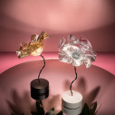 Lafleur Battery lampada da tavolo Velvet Slamp ambientazione