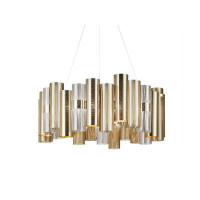 La Lollo Suspension Large lampada a sospensione Gold