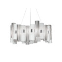 La Lollo Suspension Large lampada a sospensione White Slamp vista