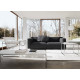 Knoll Breuer Laccio Tavolino rettangolare laminato bianco ambientazione
