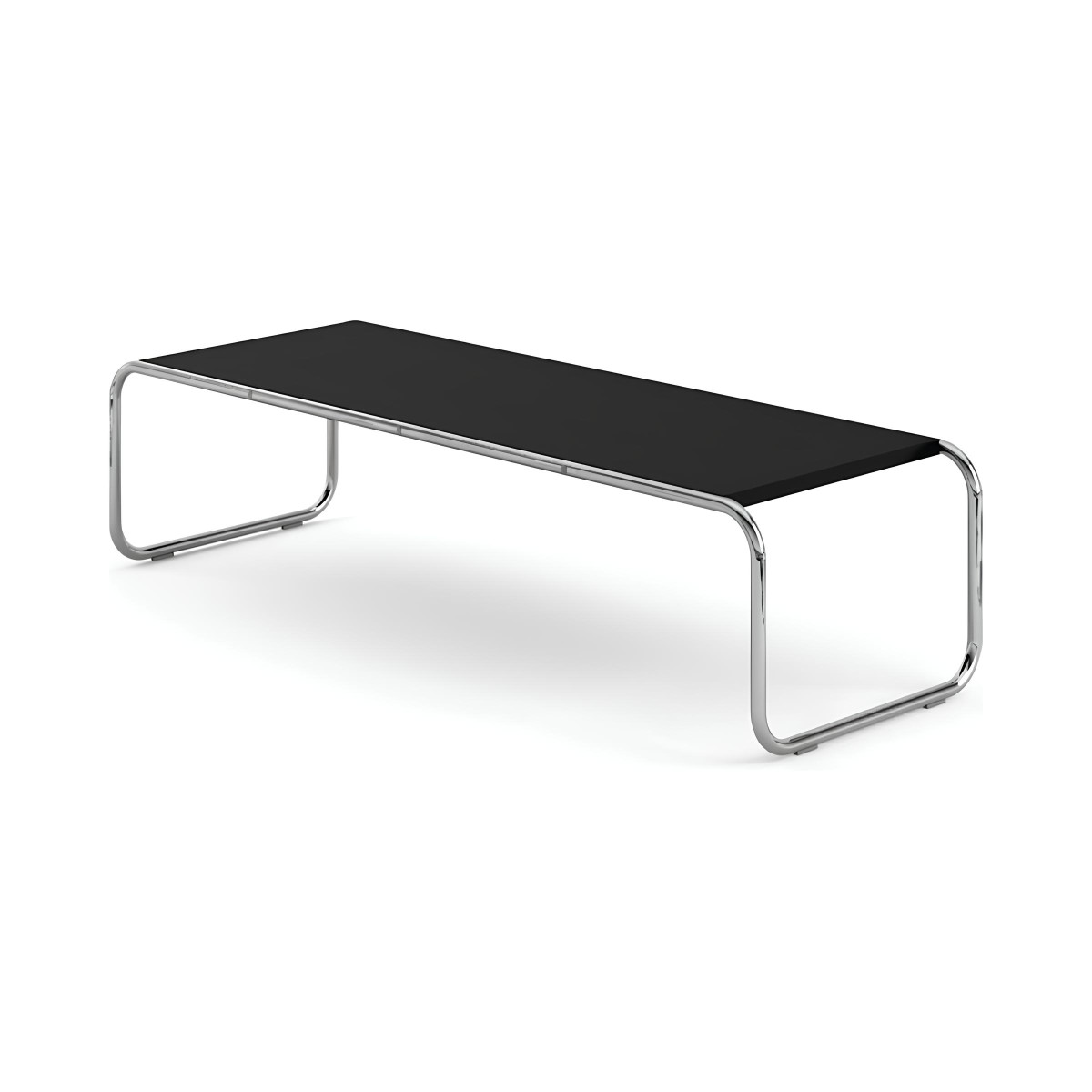 Knoll Breuer Laccio Tavolino rettangolare laminato nero