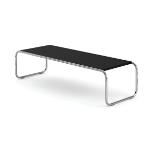 Knoll Breuer Laccio Tavolino rettangolare laminato nero