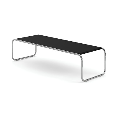 Knoll Breuer Laccio Tavolino rettangolare laminato nero