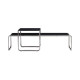 Knoll Breuer Laccio Tavolino rettangolare laminato nero vista