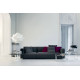 Knoll Breuer Laccio Tavolino rettangolare laminato nero ambientazione