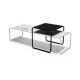 Knoll Breuer Laccio Tavolino rettangolare Marmo vista