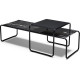Knoll Breuer Laccio Tavolino rettangolare Marmo vista