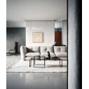 Knoll Breuer Laccio Tavolino rettangolare Marmo ambientazione
