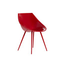 Driade Lagò Sedia rosso vista