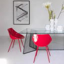 Driade Lagò Sedia rosso ambientazione