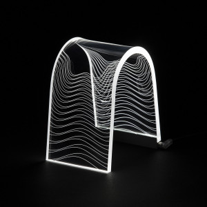 Lampada Arc Waves piccola