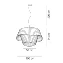 Cocò Ø 100 lampada a sospensione Modo Luce dimensioni