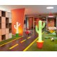 Lampada Cactus Slide design ambientazione