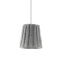 Granny Large lampada a sospensione Casamania grigio chiaro