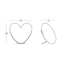 Lampada Love Slide Design misure