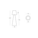 Lampada Pivot XL scheda tecnica 