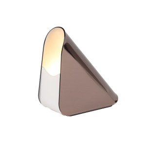 Lampada Shell piccola rame specchio