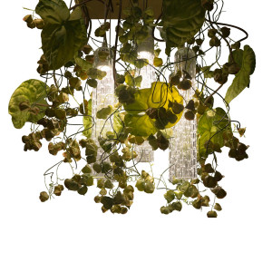 Lampadario Phisalis E Anthurium Flowers Power H 80 65x65