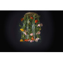 Lampadario Poppy Square Flowers Power H 80 Ø60 VGnewtrend vista