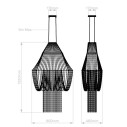 Lampe C Pendant 900 Lampada a sospensione DCW éditions dimensioni