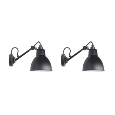 Lampe Gras n°104 Duo da comodino con interruttore
