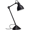 Lampe Gras n°205 Lampada da tavolo DCW éditions vista Nero-Bianco