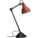 Lampe Gras n°205 Lampada da tavolo DCW éditions vista Nero-Rosso