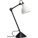 Lampe Gras n°205 Lampada da tavolo DCW éditions vista Nero-Bianco