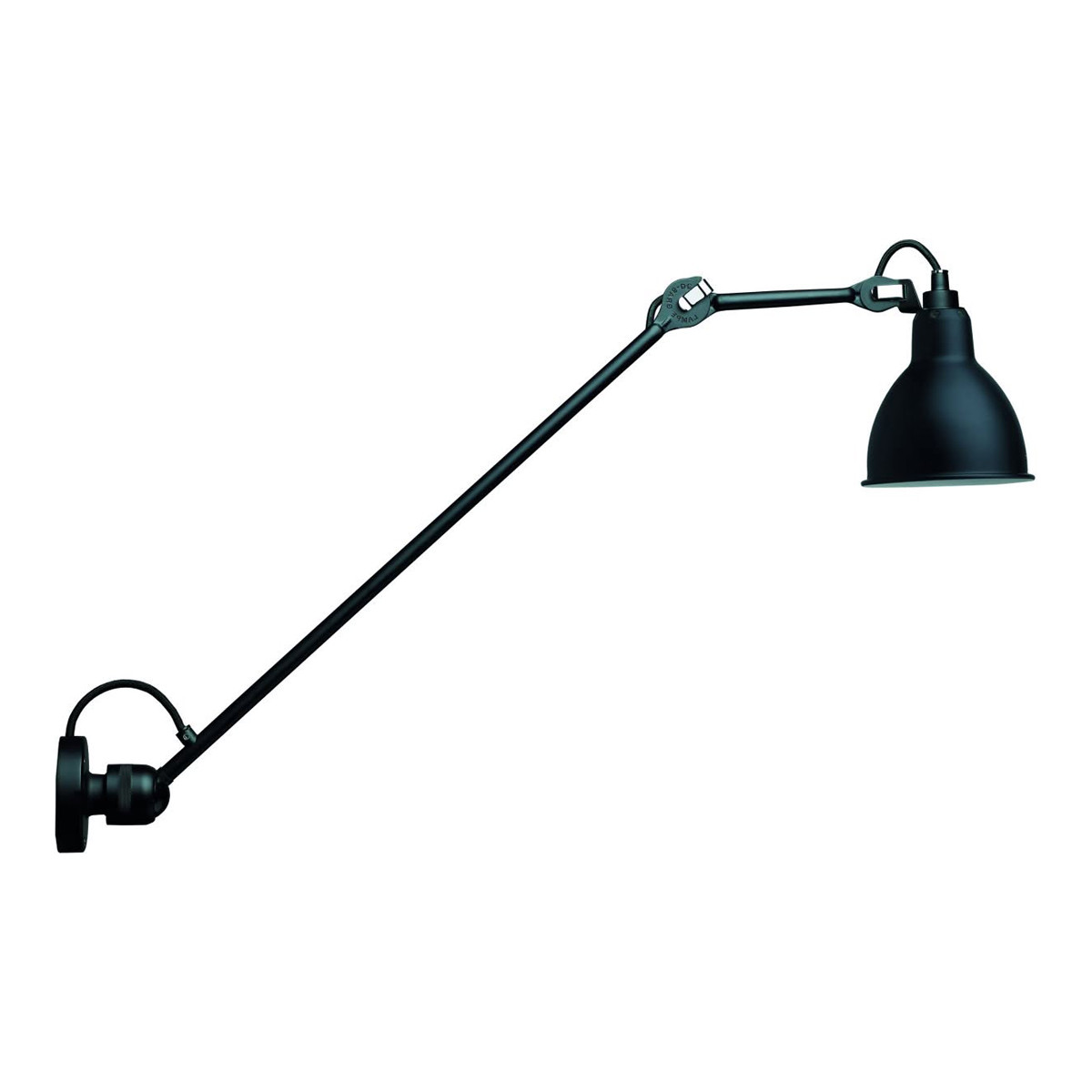 Lampe Gras n° 304 L 60 Lampada da parete