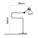 Lampe Gras n°317 Lampada da tavolo DCW éditions dimensioni