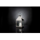 Lanterna Top acciaio inox Pyramid Shaped H 54 23x23 naturale lucido VGnewtrend ambientazione
