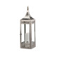 Lanterna Top Light of Sultan con gancio acciaio H 55 15x15 naturale satinato VGnewtrend vista