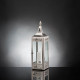 Lanterna Top Light of Sultan con gancio acciaio H 55 15x15 naturale satinato VGnewtrend ambientazione