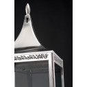 Lanterna Top Light of Sultan con gancio acciaio H 94 38x38 naturale satinato VGnewtrend dettaglio
