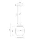 Legier 557.22 sospensione Tooy dimensioni