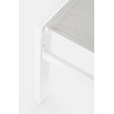 Lettino alto con ruote Hilde bianco cloud Bizzotto dettaglio