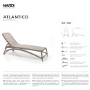 Lettino Atlantico dimensioni