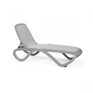 Lettino Omega Grigio