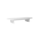 Lettino Ponente Scab Design Bianco latte