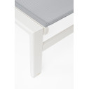 Lettino Skipper New con ruote bianco Bizzotto dettaglio
