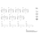 Letto Birdland Wide H 27 Ring Noctis specifiche