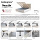 Letto Bob Capitonnè Folding Box Noctis meccanismo folding box specifiche