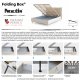 Letto Bob Stripes Folding Box Noctis meccanismo folding box