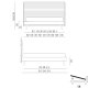 Letto Bob Stripes H17 Secret Box Noctis dimensioni