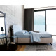 Letto Cama H 27 Ring Noctis ambientazione con trapunta opzionale CopriCama