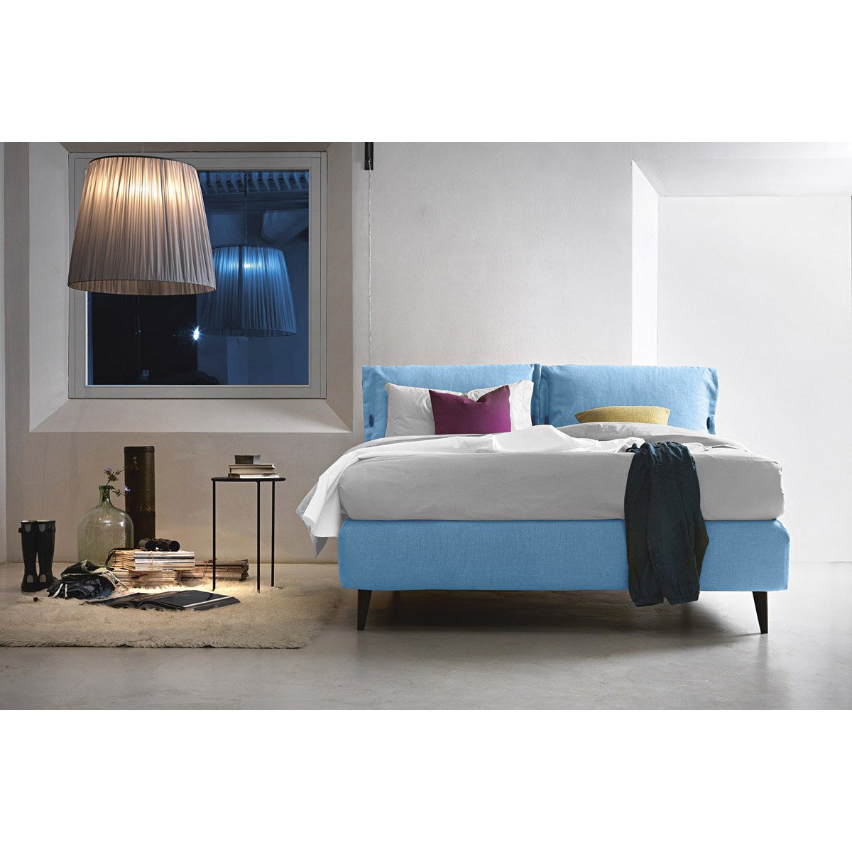 Letto Eden Advance con Alamari Ring Noctis